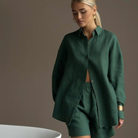 Louty | Bequemes Sommer-Set aus Leinen