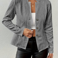 Olinya | Scharfer strukturierter Blazer