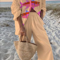 Alice™ | Elegantes Zweiteiliges Set mit einzigartigem Fischprint