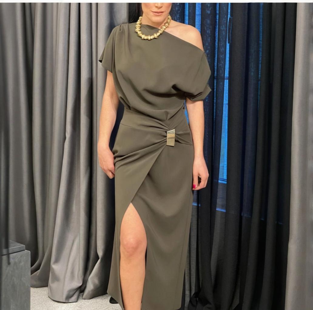 Amelia | Stilvolles Midikleid im Teekleid-Design