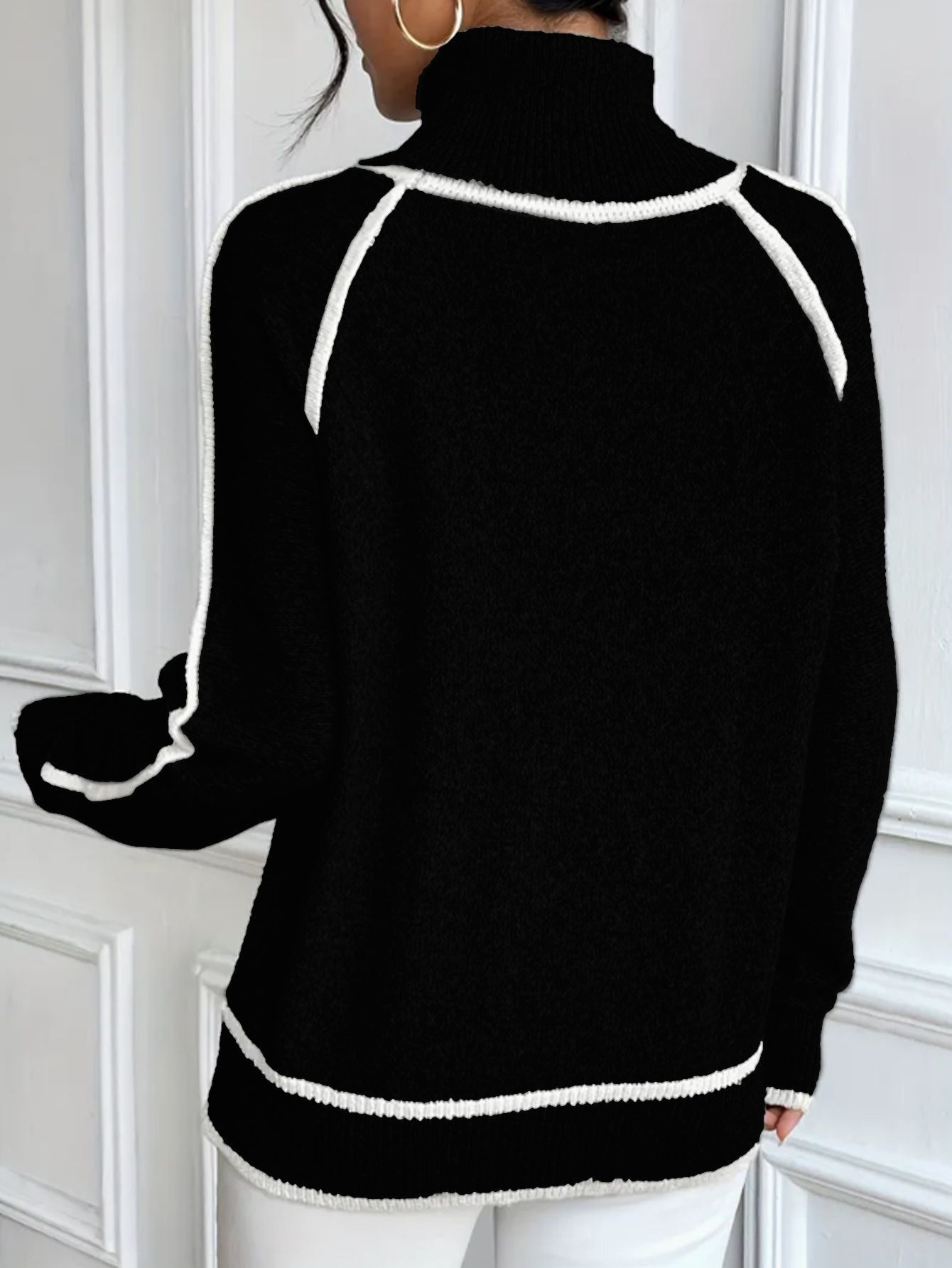 Almira | Kuscheliger Strick-Rollkragenpullover mit elegantem Design