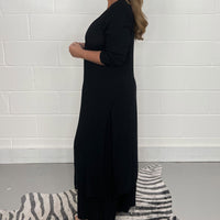 Mimossa | Lässiges Zweiteiler-Set mit V-Ausschnitt