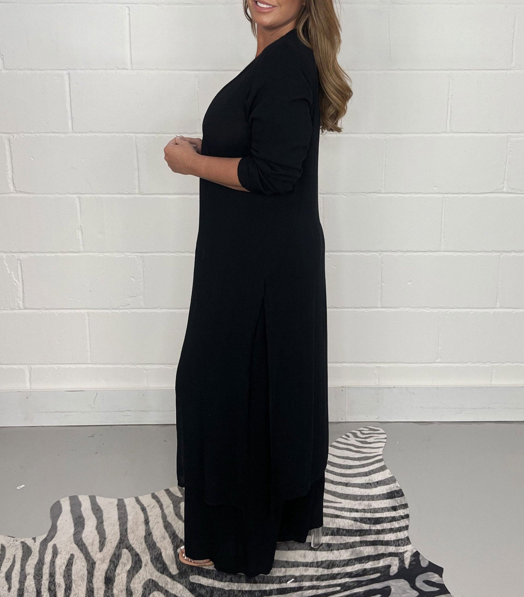 Mimossa | Lässiges Zweiteiler-Set mit V-Ausschnitt