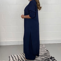 Mimossa | Lässiges Zweiteiler-Set mit V-Ausschnitt