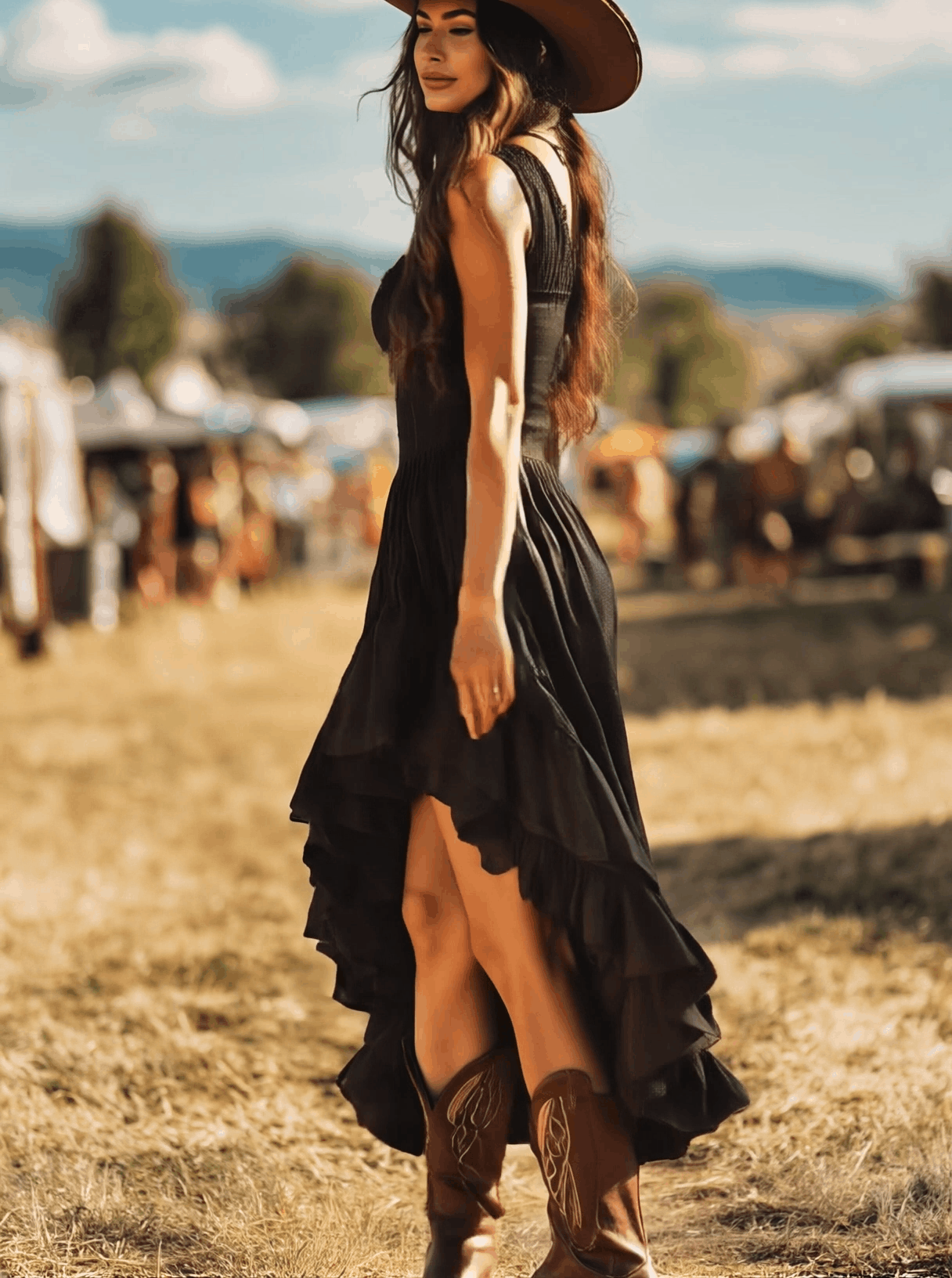 Noea | Cottagecore Maxikleid