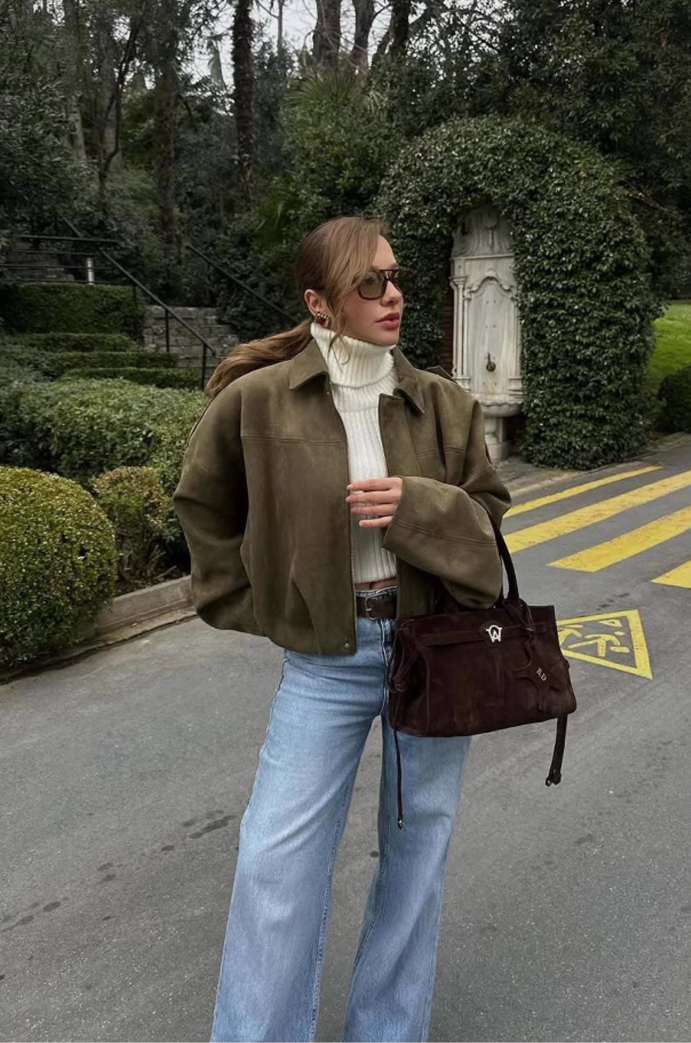 Keilani | luxuriöse Wildlederjacke mit perfekter Passform