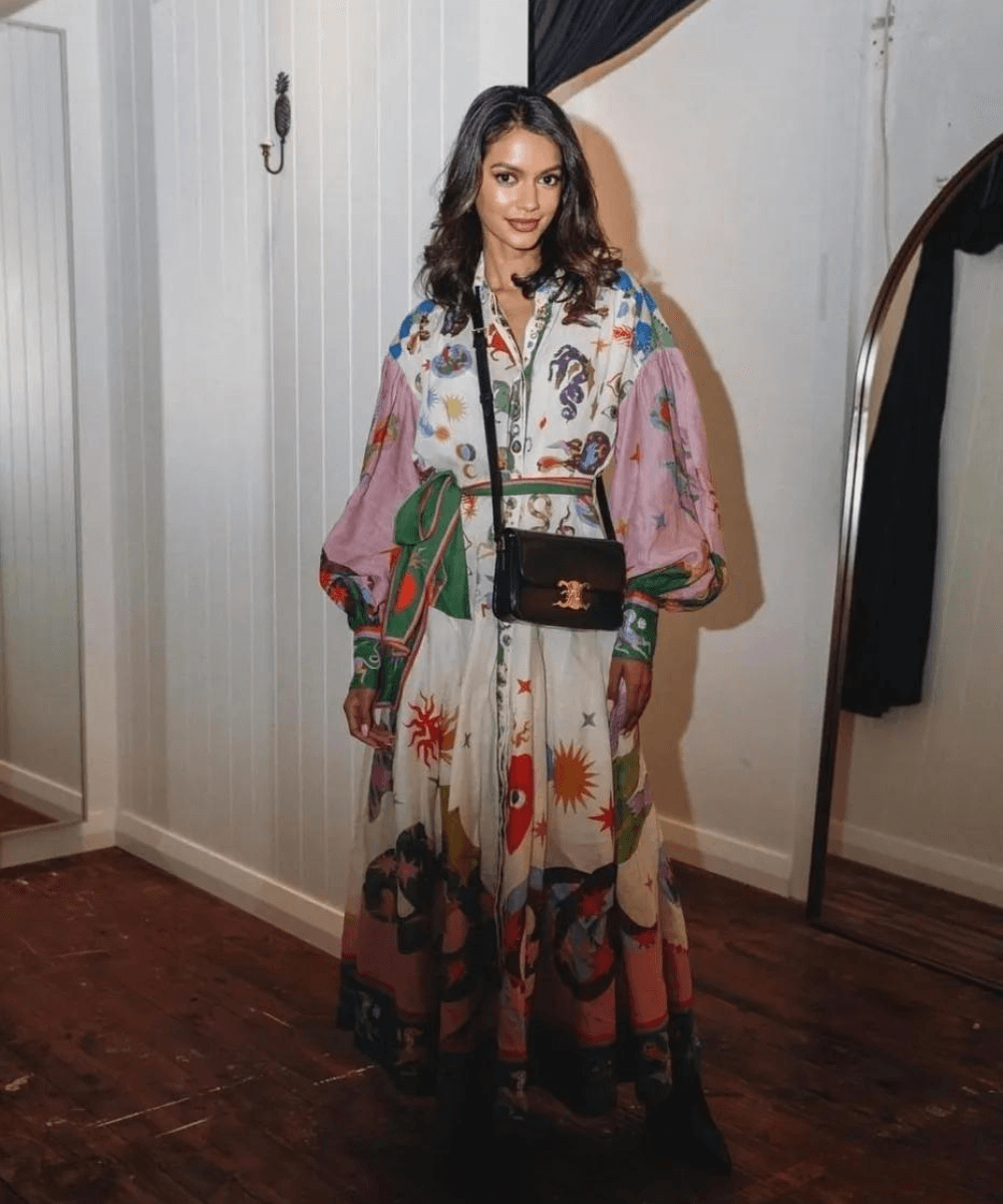 Esmarie | Zeitloses italienisches Kleid mit Eleganz