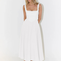 Valea | Ärmelloses Midikleid mit Bustier-Mieder