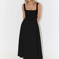 Valea | Ärmelloses Midikleid mit Bustier-Mieder