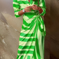 Tonya | Feminines Wickelkleid mit stilvollem Muster