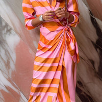 Tonya | Feminines Wickelkleid mit stilvollem Muster