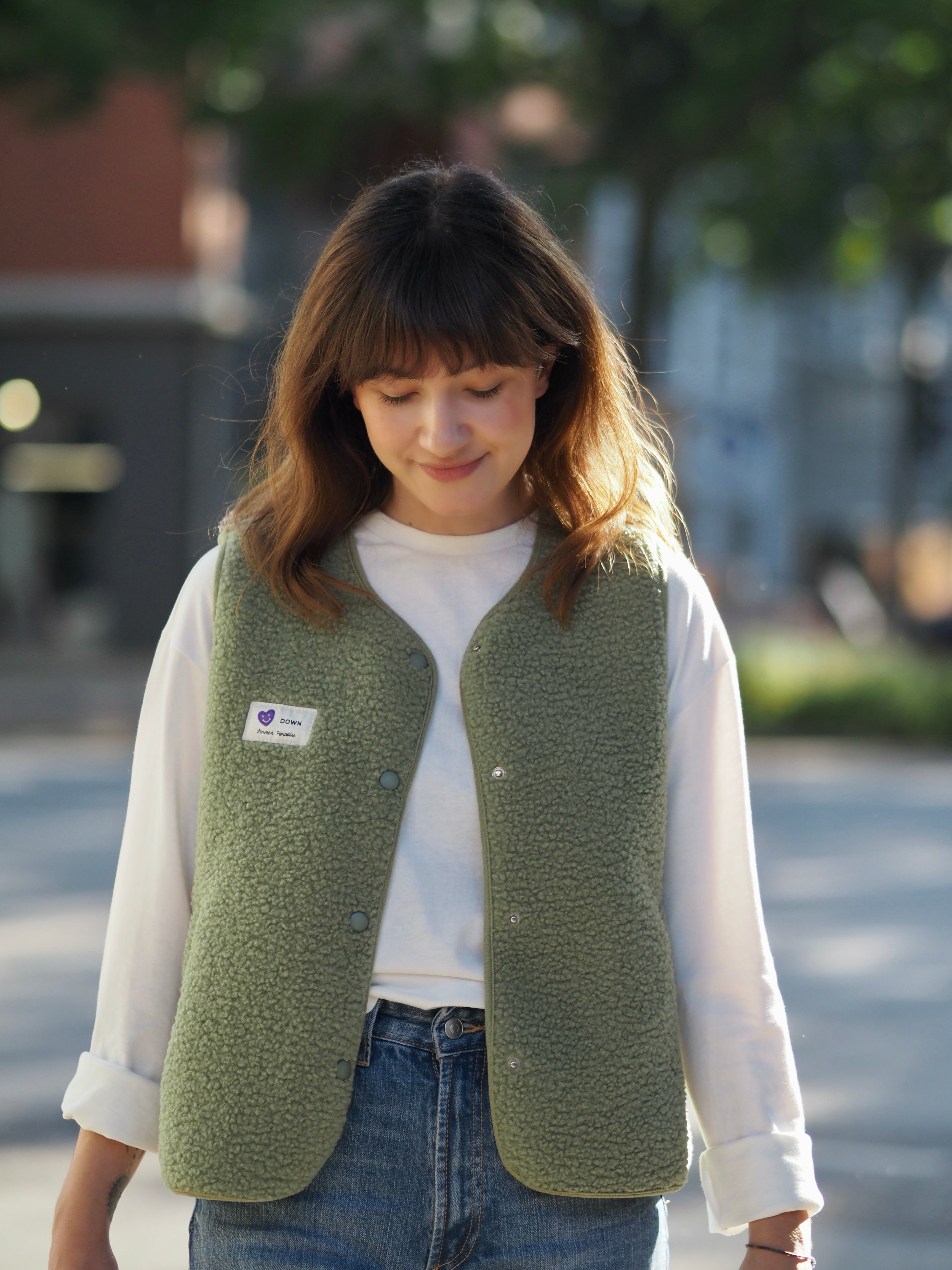 Heddy | Weste mit Herzsmile-Patch