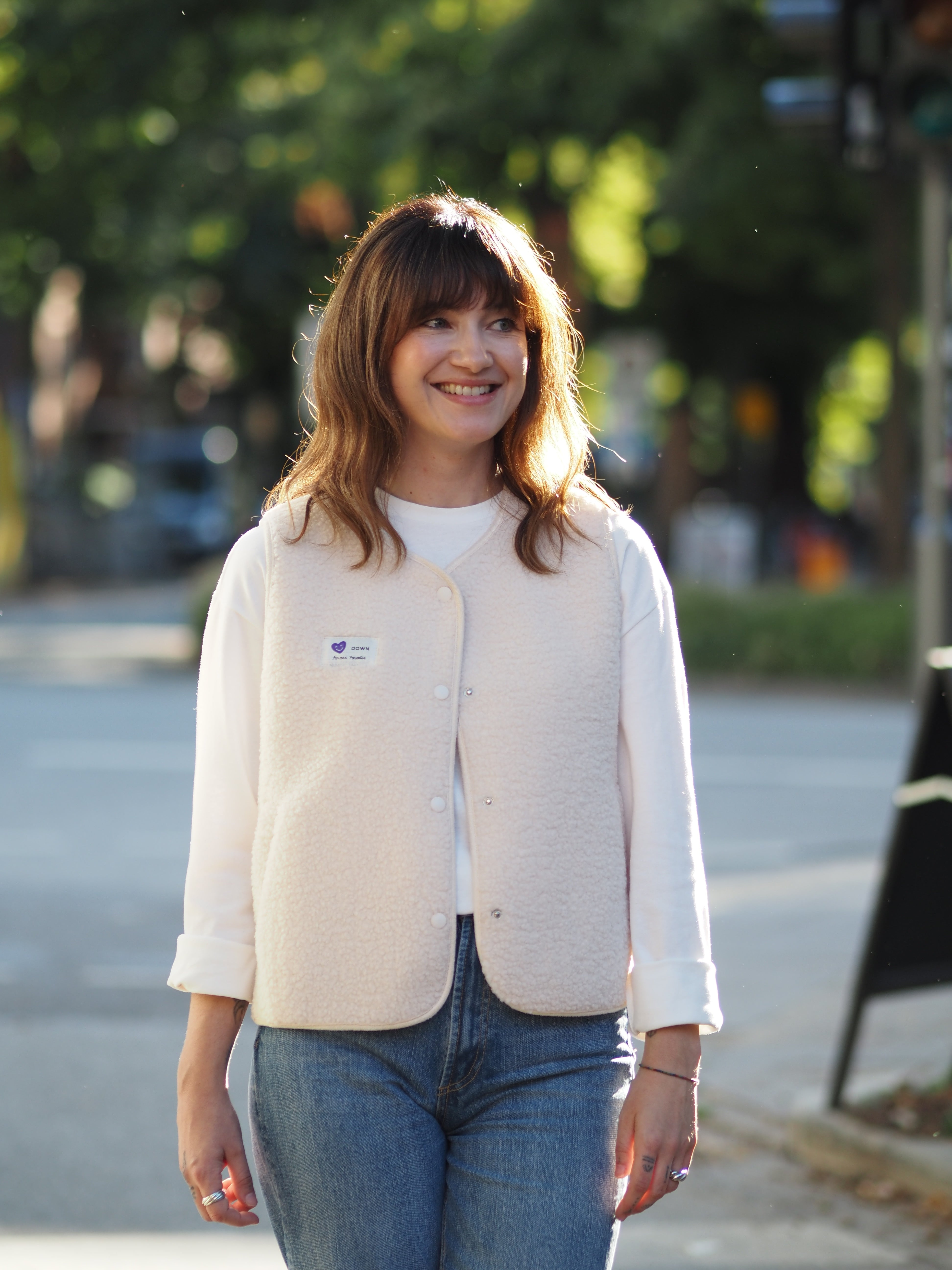 Heddy | Weste mit Herzsmile-Patch