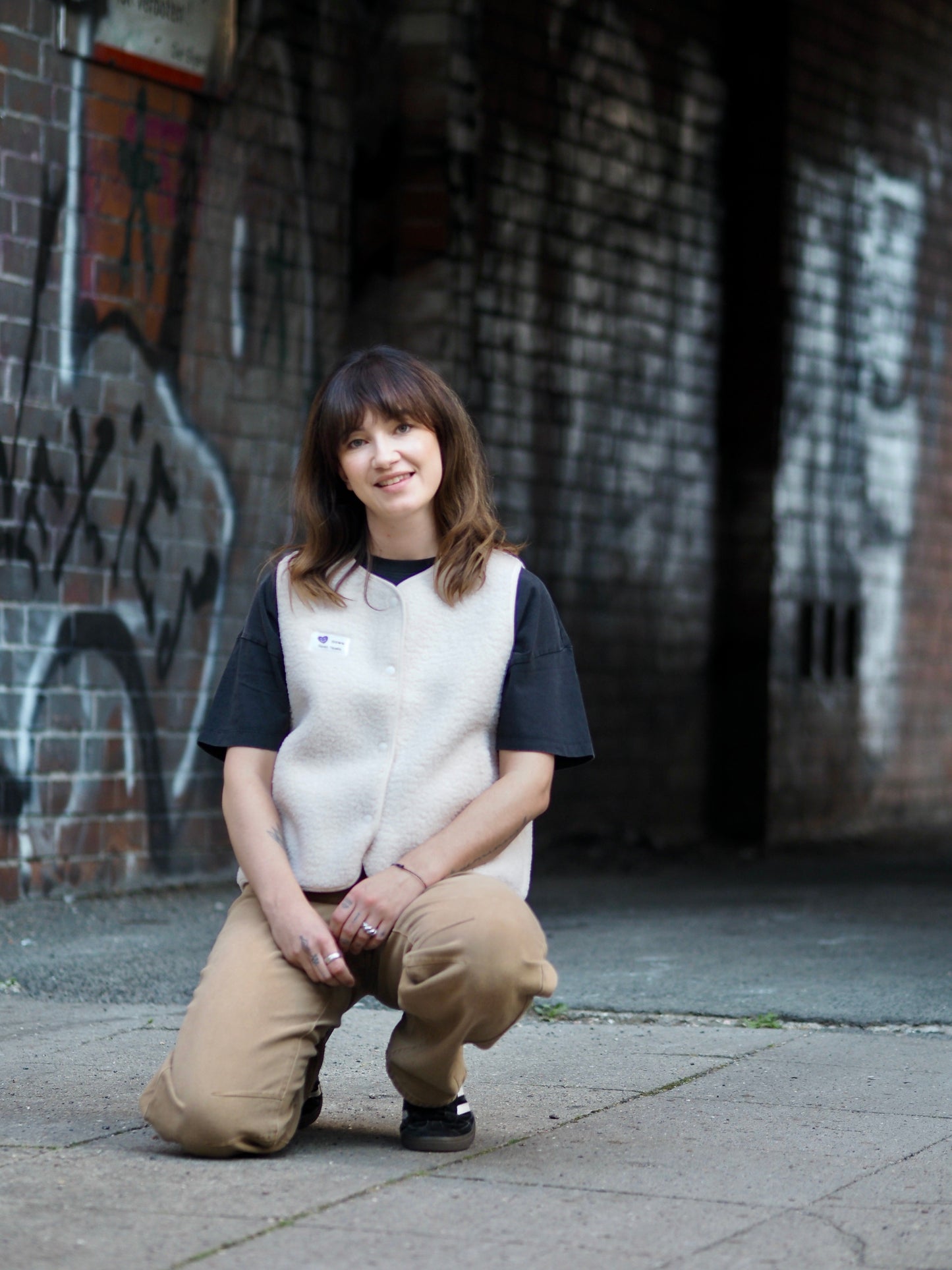 Heddy | Weste mit Herzsmile-Patch