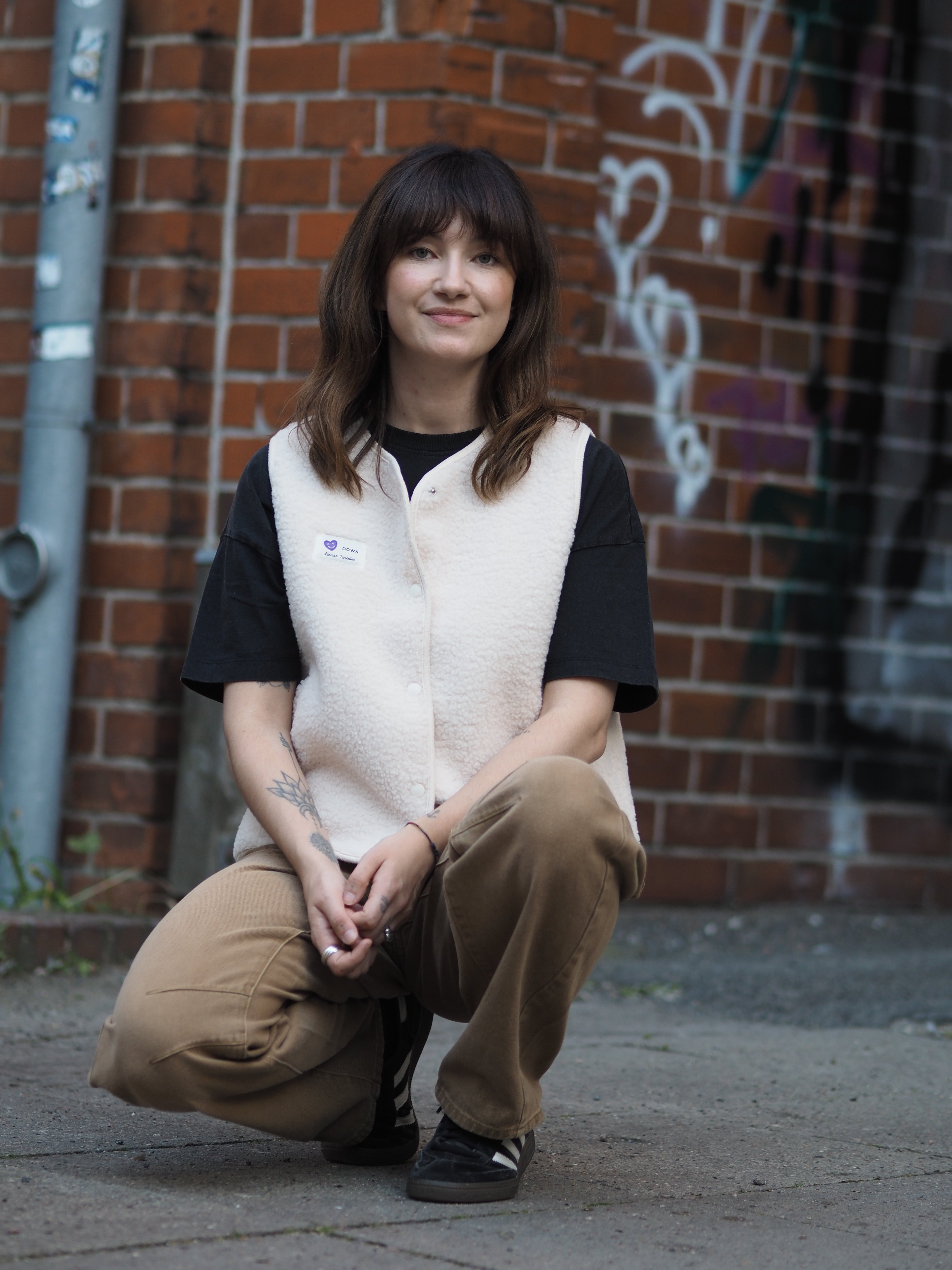 Heddy | Weste mit Herzsmile-Patch