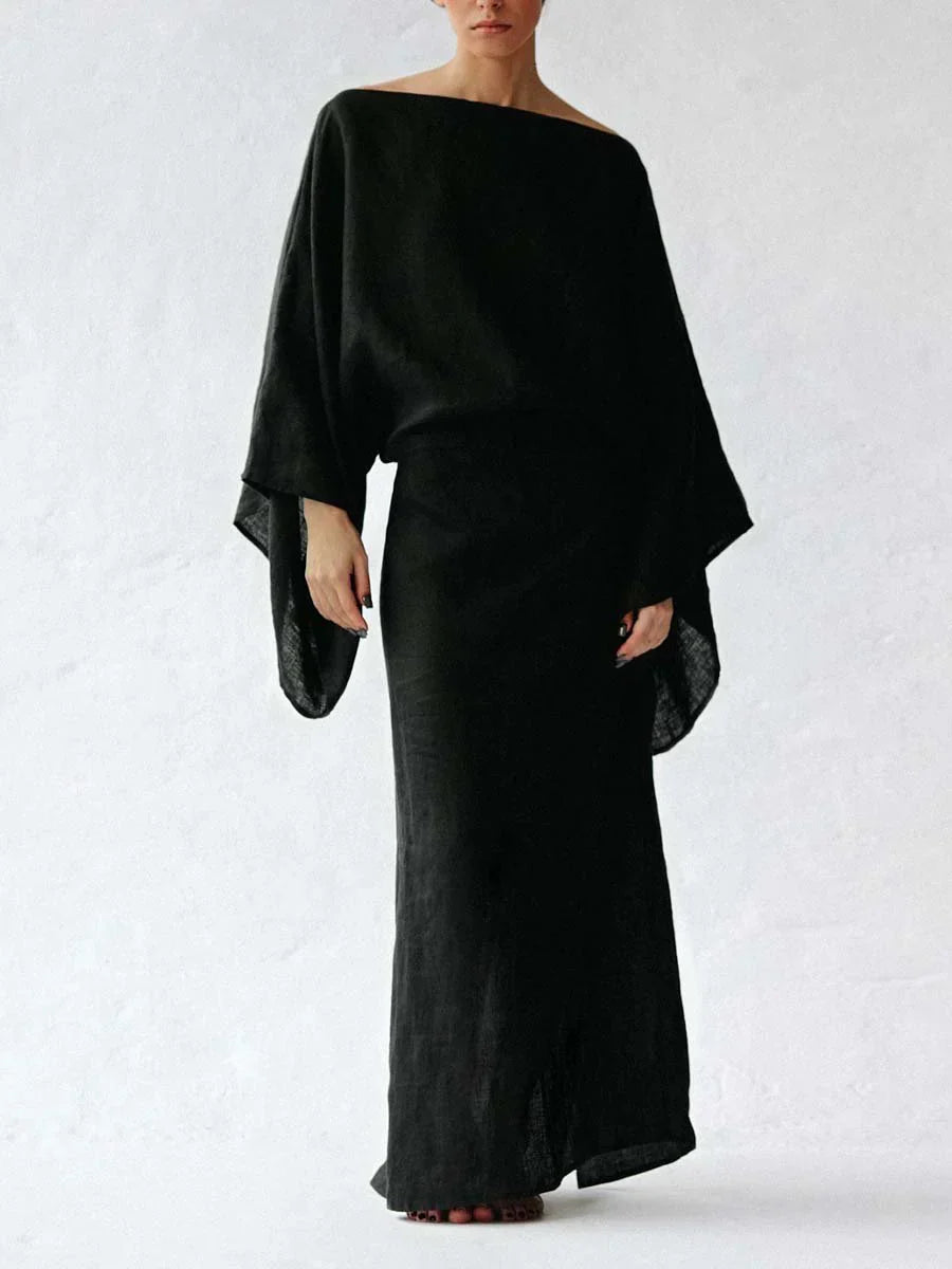 Riley | stilvolles Kimono-Kleid mit fließendem Design