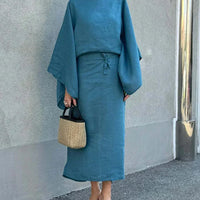 Riley | stilvolles Kimono-Kleid mit fließendem Design