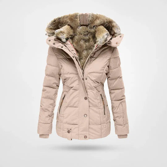 Nassie | Winterjacke mit Fellkragen