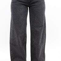 Eria | Glitzernde Baggy-Jeans