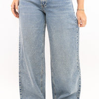 Eria | Glitzernde Baggy-Jeans