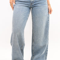 Eria | Glitzernde Baggy-Jeans