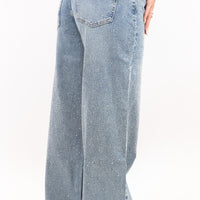 Eria | Glitzernde Baggy-Jeans