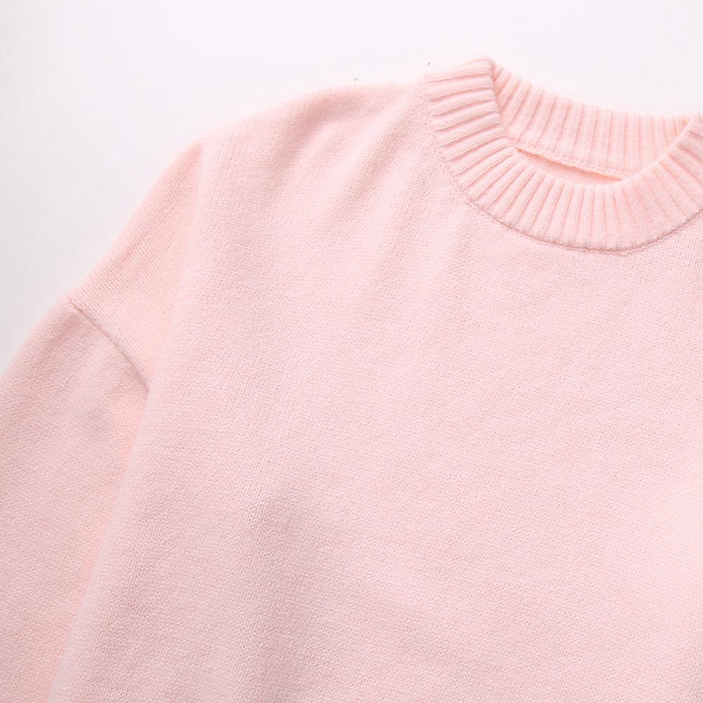 Beth | Oversize-Hüftpullover in Rosa