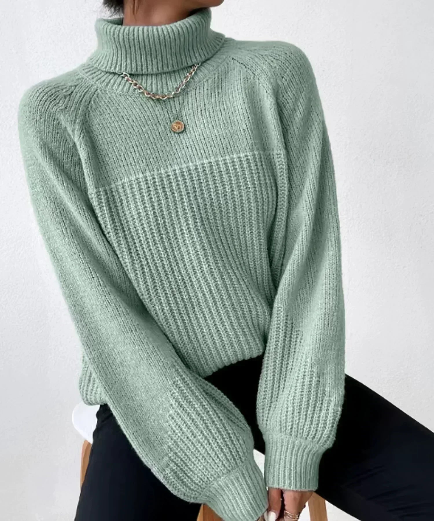 Cherrie | Warmer Strick-Rollkragenpullover
