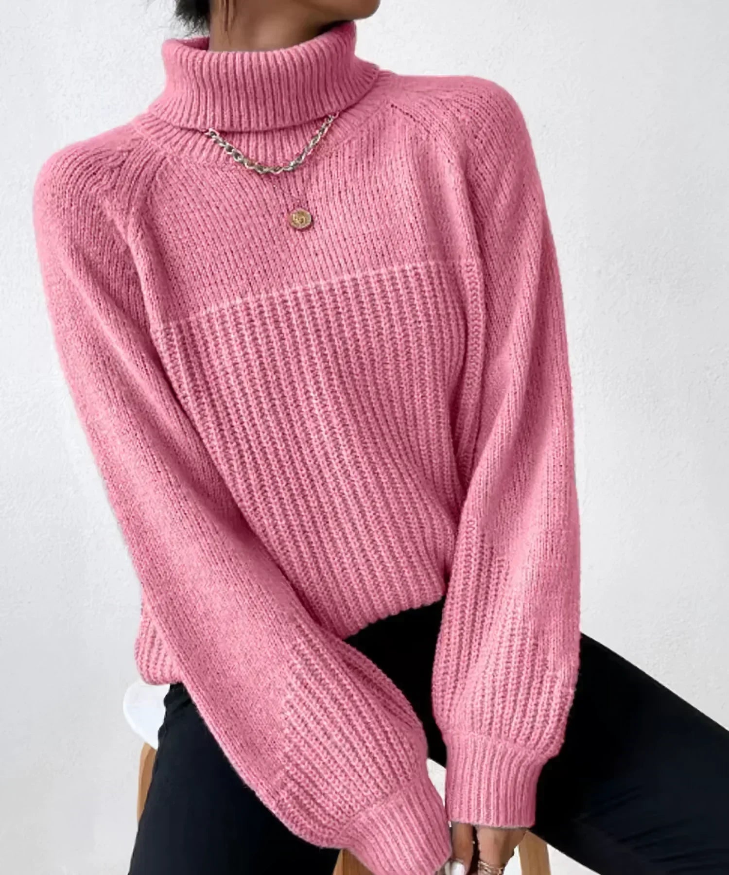 Cherrie | Warmer Strick-Rollkragenpullover