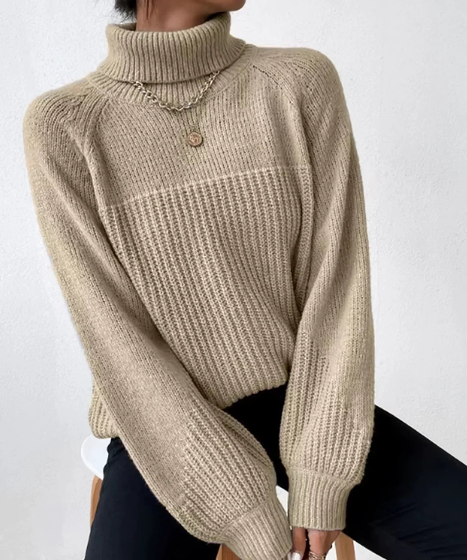 Cherrie | Warmer Strick-Rollkragenpullover