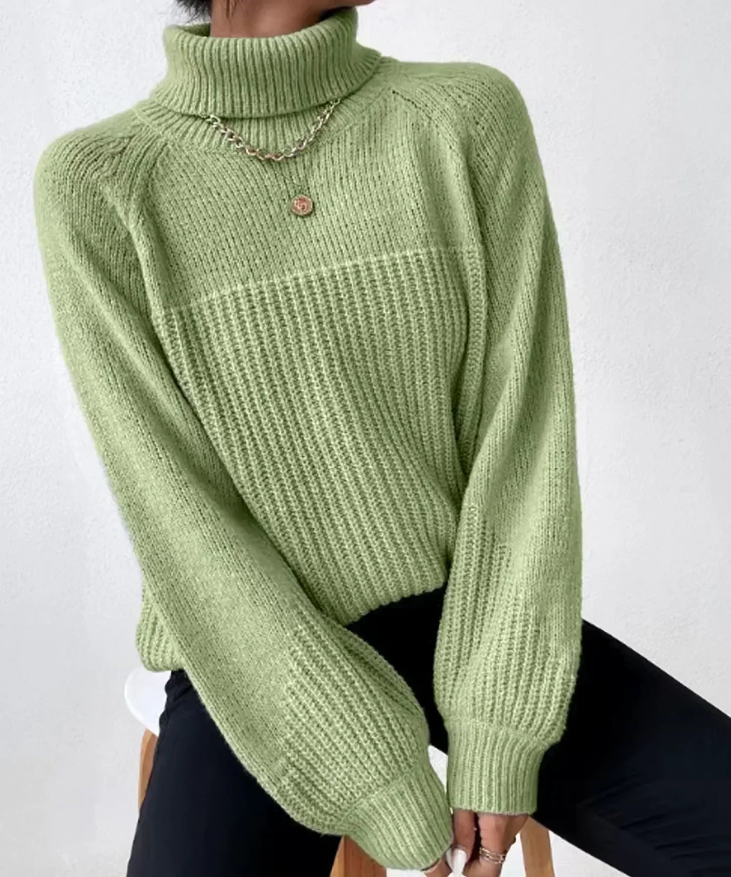 Cherrie | Warmer Strick-Rollkragenpullover