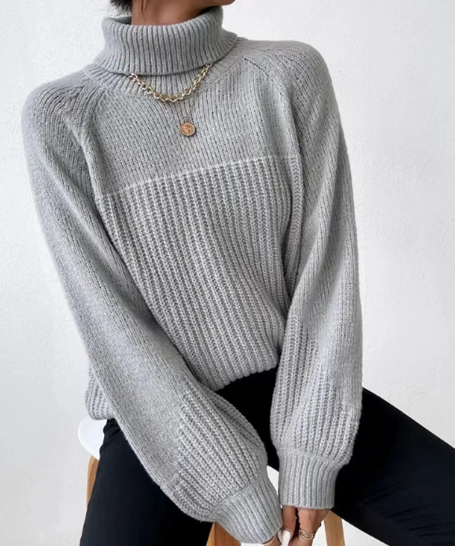 Cherrie | Warmer Strick-Rollkragenpullover