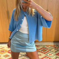 Mycah | Kurzärmelige Strickjacke