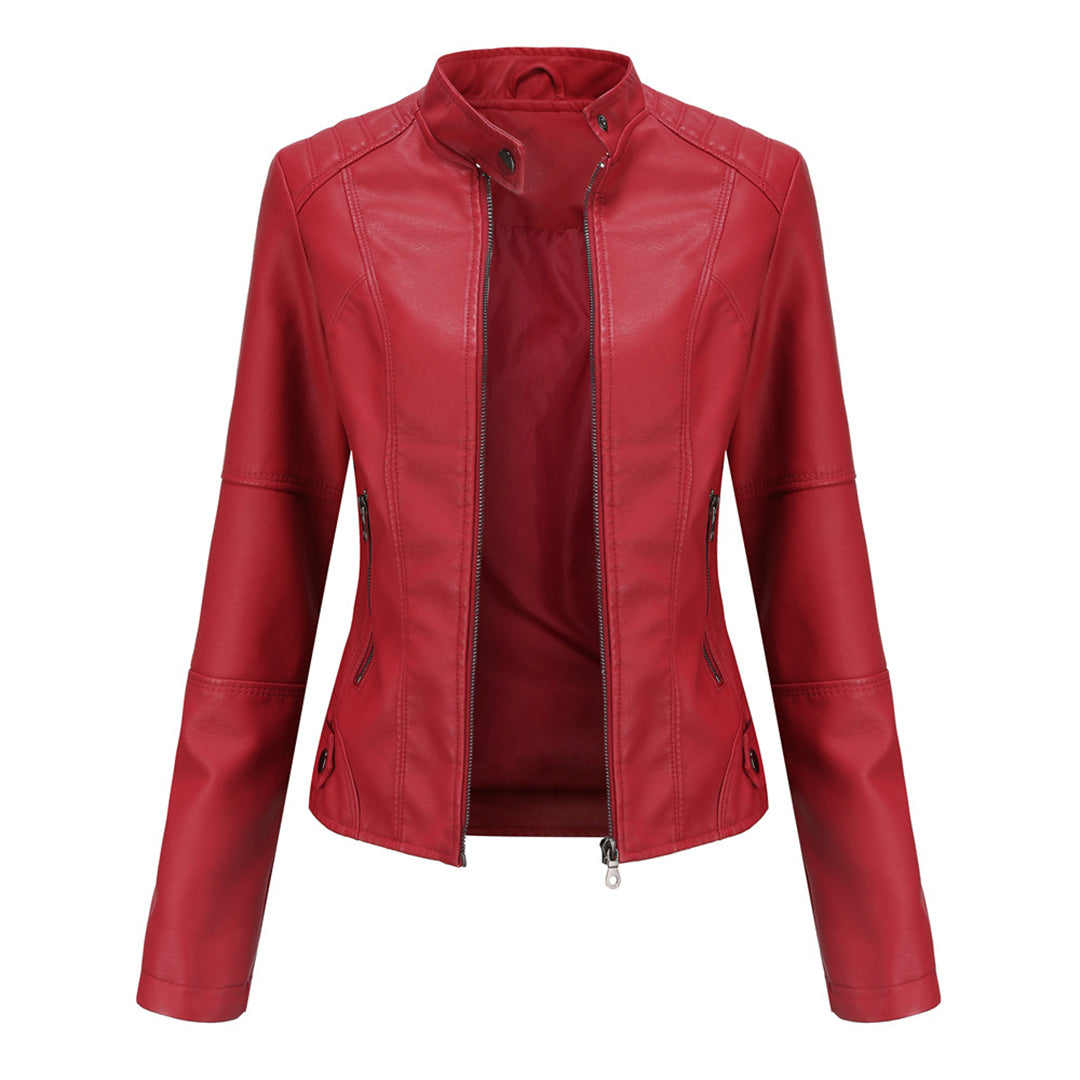 Mylene | Klassische Bikerjacke aus Leder