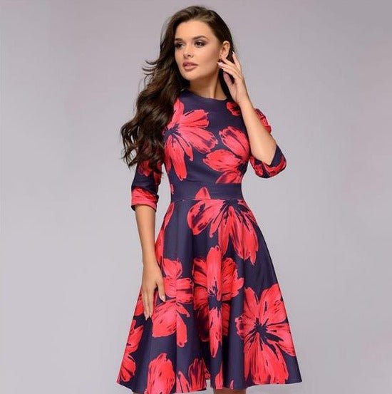 Elvina | Florales Kleid