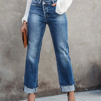 Thelma | Klassische Straight-Leg-Jeans