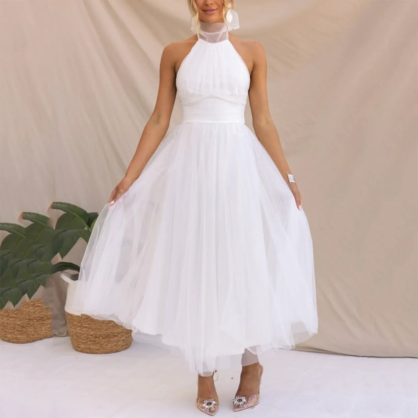 Jovie | Zeitloses, elegantes ärmelloses Kleid