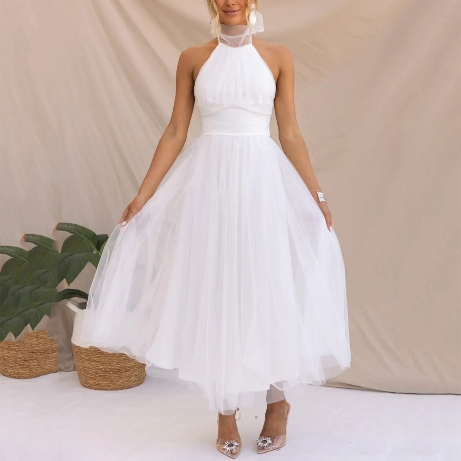 Jovie | Zeitloses, elegantes ärmelloses Kleid