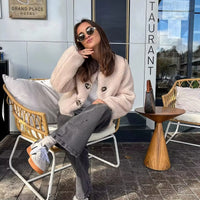 Osoria™ | Frühling-Fleecejacke mit O-Kragen