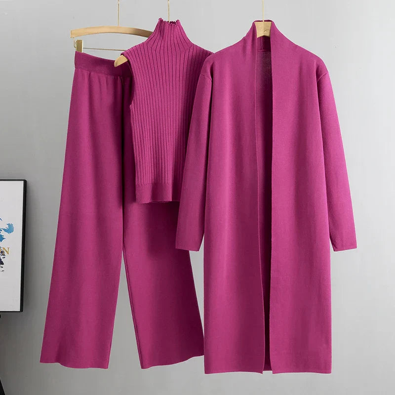 Angie | Vintage Strickset 3 Stück