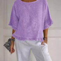 Quinn | elegantes Leinenoberteil für entspannte Tage