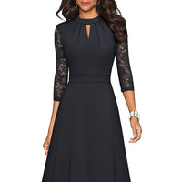 Valentina | Elegantes klassisches Spitzenkleid