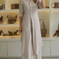 Rachel | modisches Leinen-Set für entspannte Tage