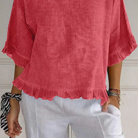 Quinn | elegantes Leinenoberteil für entspannte Tage