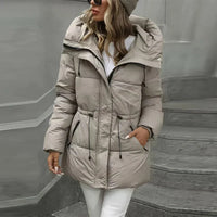 Alaia | Modischer Mantel mit warmem Futter für Damen