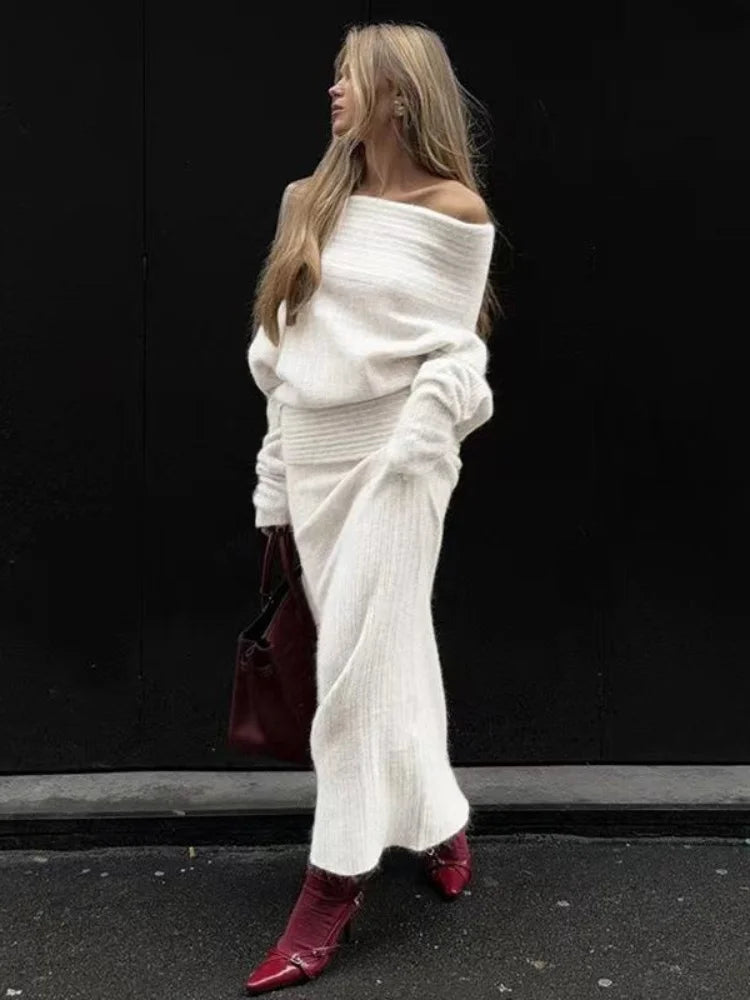 Fiona™ | Gestricktes Zweiteiler-Set