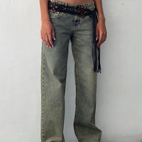 Naomia | Lässige Jeans mit weitem Bein für Damen