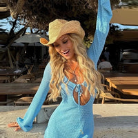 Maeve | stilvolle Sommer-Boho-Strickjacke für Damen