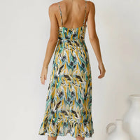 Ehra | Bunt bedrucktes Midikleid