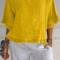 Quinn | elegantes Leinenoberteil für entspannte Tage